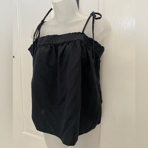 Levi’s Black w/Tie Straps Tank Top Sz L